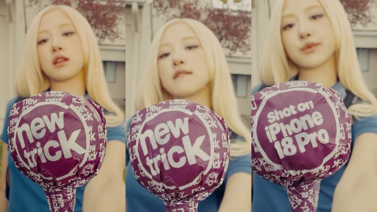 Rosé na teaserovém snímku k singlu „New Trick“