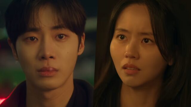 Choo Young Woo jako Park Min Jae a Kim So Hyun jako Im Yoo Jin v Between Steps